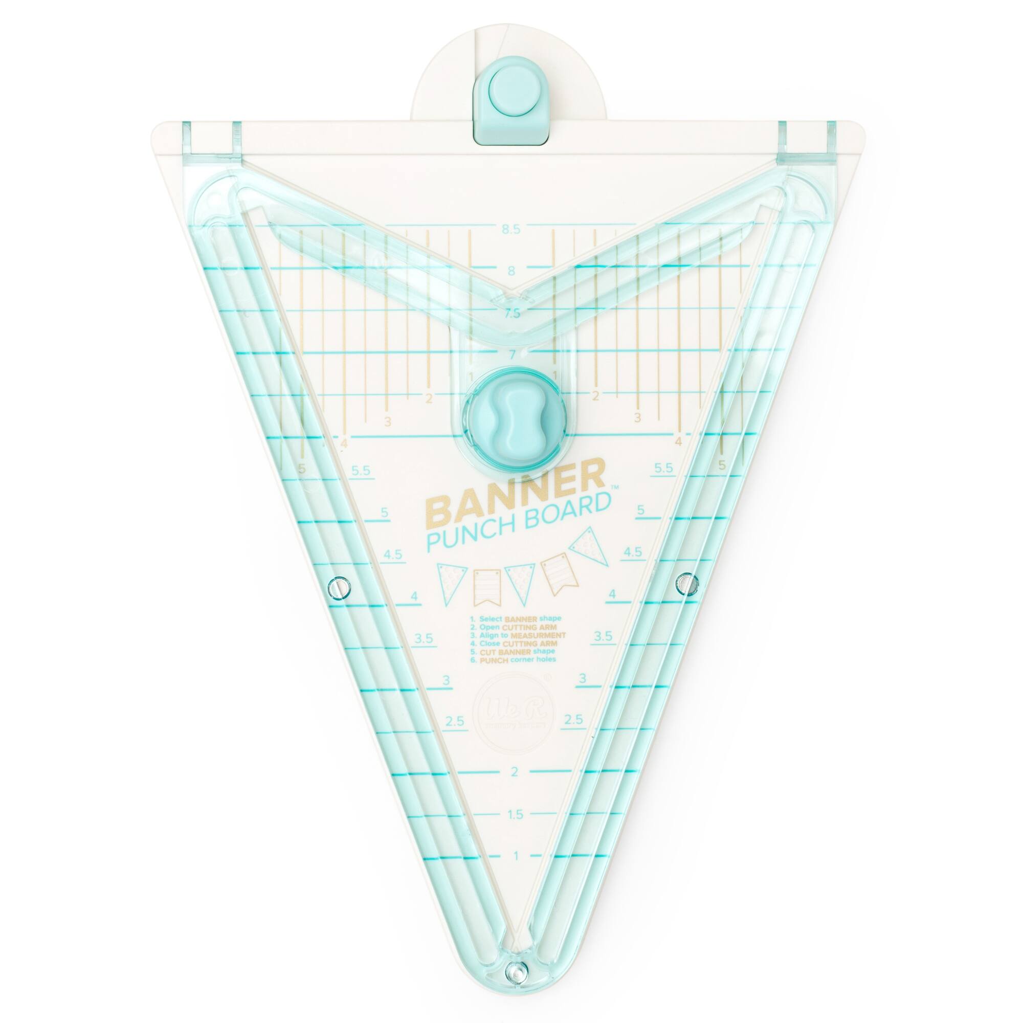 We R Memory Keepers Banner Punch Board